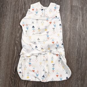Halo Sleep Sack Triangle Geo Print NB
